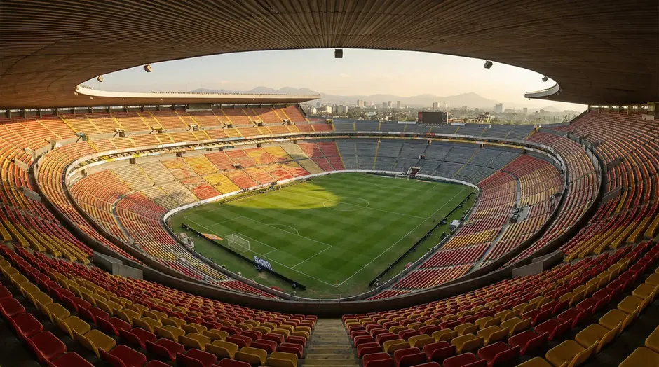 Estadio Azteca a Mexico City, stade du match d'ouverture de la Coupe du Monde 2026