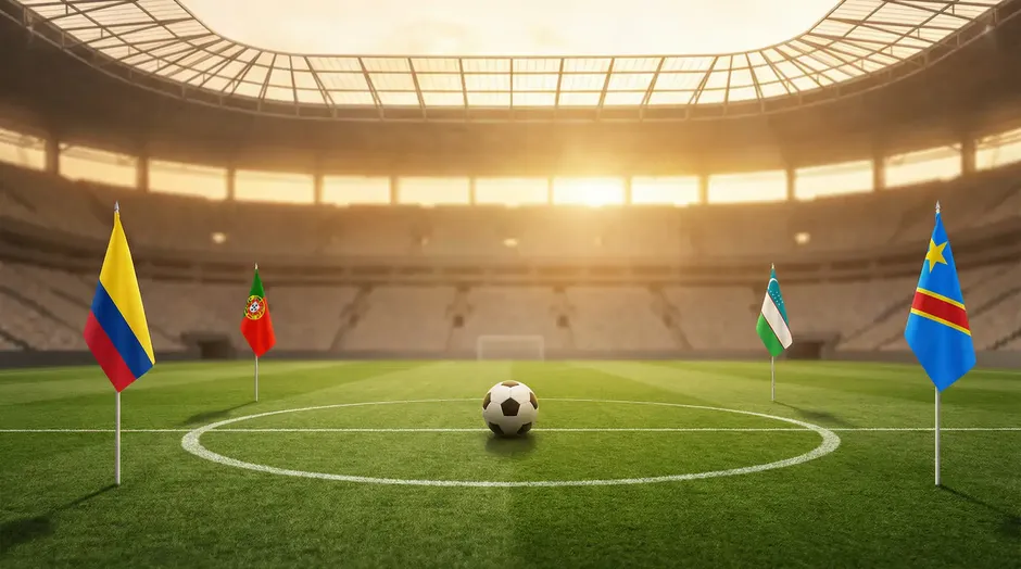 Analyse du Groupe K de la Coupe du Monde 2026 avec la Colombie, le Portugal, l'Ouzbékistan et la RD Congo